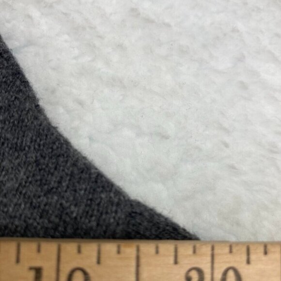 Eddie Bauer Mens Crewneck Sweater Size Large Charcoal Gray Long Sleeve - Picture 6 of 8